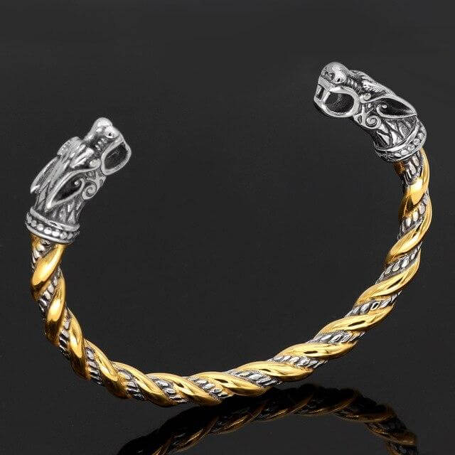 Gold Trimmed Armring