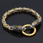 Gold Trimmed Tiger Bracelet