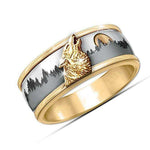 gold viking ring model