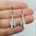 Viking Axe Drop Earrings