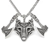 VIKING NECKLACE - FENRIR SHIELD