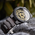 Valknut Wooden Viking Watch