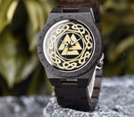 Valknut Wooden Viking Watch
