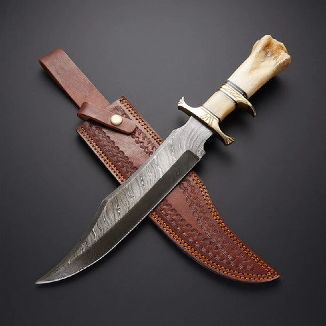 Viking Camel Bone Hunting Knife