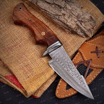 Medieval Hunting Knife With Sheath
