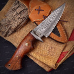 Medieval Hunting Knife With Sheath