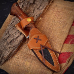 Medieval Hunting Knife With Sheath