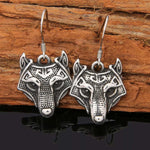 Fenrir Wolf Earrings