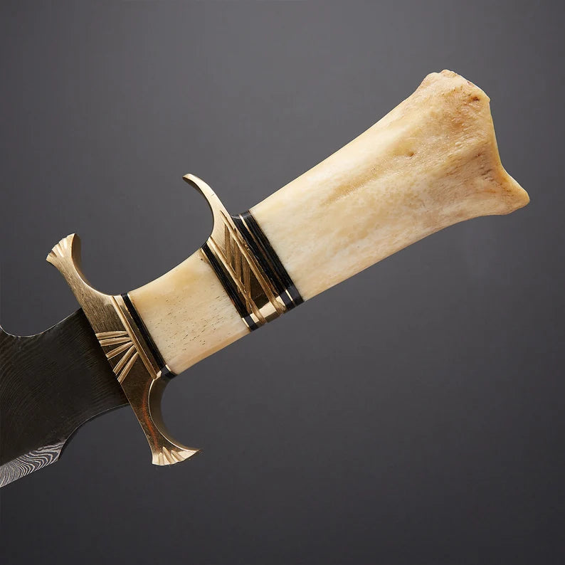Viking Camel Bone Hunting Knife
