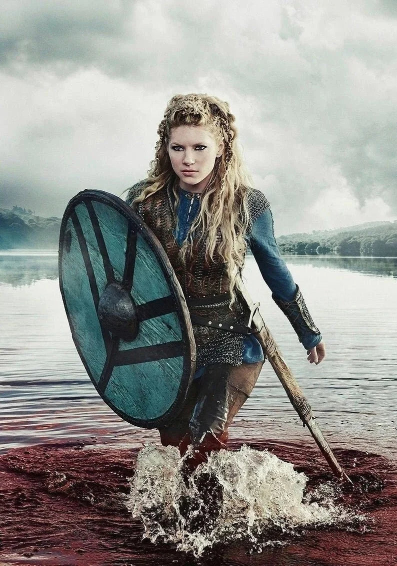 Lagertha Shieldmaiden Inspired Viking Shield