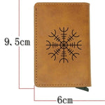 VIKING WALLET - VEGVISIR SYMBOL