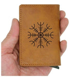 VIKING WALLET - VEGVISIR SYMBOL