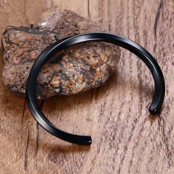 VIKING ARM RING - STEEL