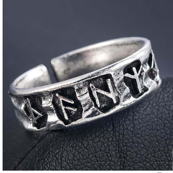 Ancient Futhark Runes Ring