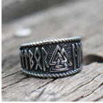 Hail Odin Valknut Ring