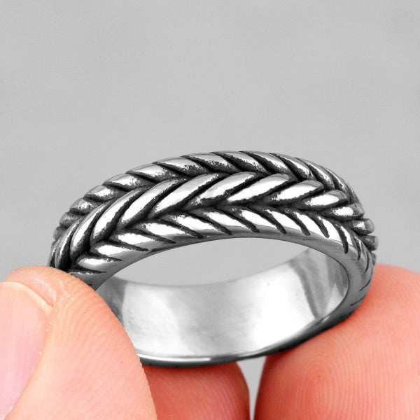 Twisted Rope Gleipnir Ring