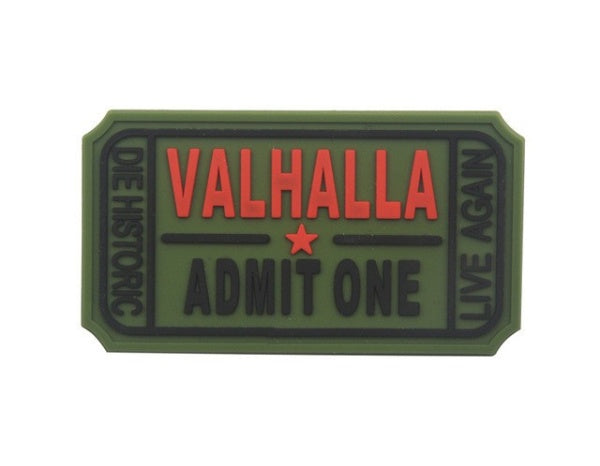 VIKING PATCH -ADMIT ONE VALHALLA