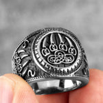 Norse Bear Claw Ring