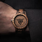 Valknut Wooden Watch