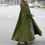 Women Long Hooded Cloak