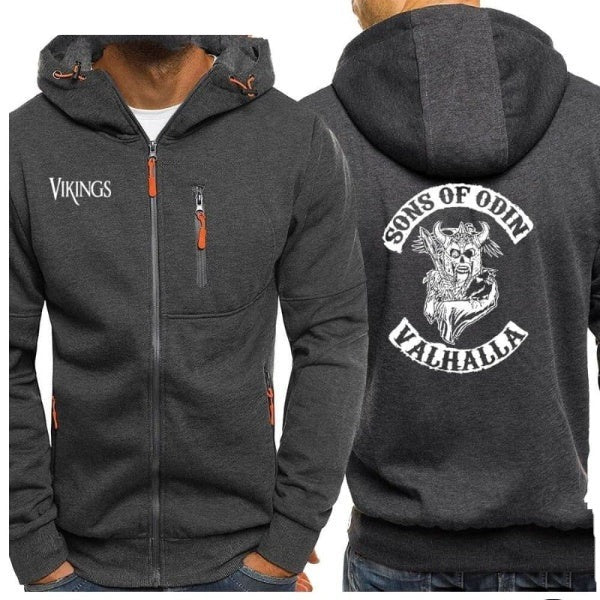 Sons of Odin Viking Zip Hoodie