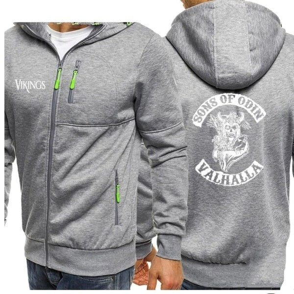 Sons of Odin Viking Zip Hoodie