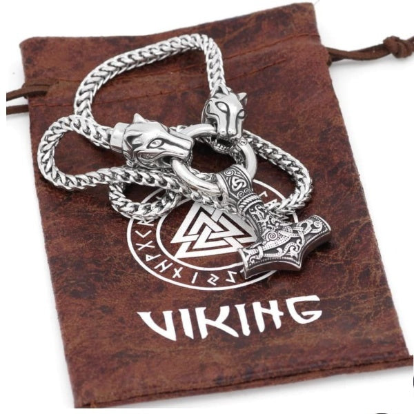 Viking Necklace - Managarm Wolf