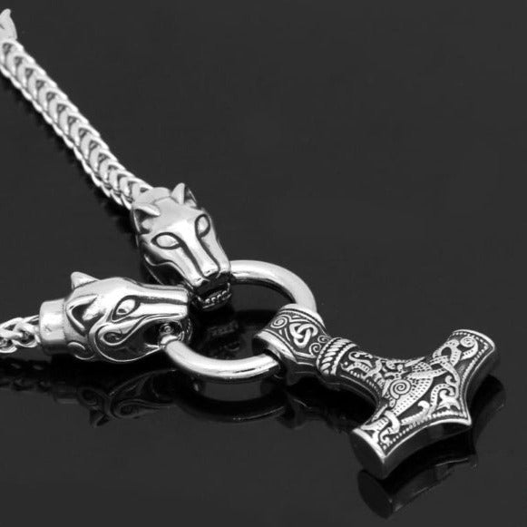 Viking Necklace - Managarm Wolf