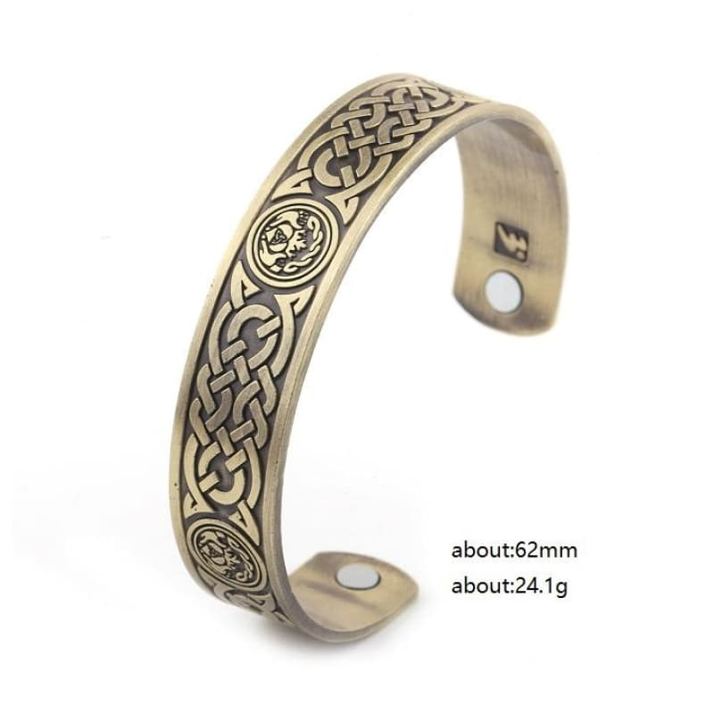 MAGNETIC VIKING ARM RING - Antique Bronze / Worldwide - 200000146