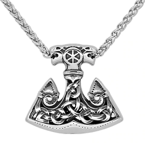 Viking Battle Axe Necklace