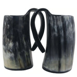 DRINKING HORN MUG POLISHED