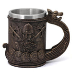 Viking Dragon Boat Beer Mug