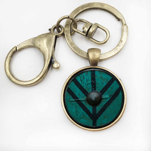 Lagertha's Shield Viking Keychain