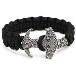 NORDIC GODS BRACELET - 13.Algiz: Phoneme: Z. Meaning: protection from enemies defense of that which one loves. - viking bracelet