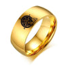North Star Compass Ring - 5 / gold color - 100007323