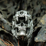 Warrior Skull Ring