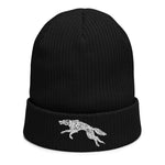 Organic ribbed Viking beanie (Fenrir)