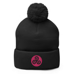 Triskel Pom-Pom (Viking Beanie)