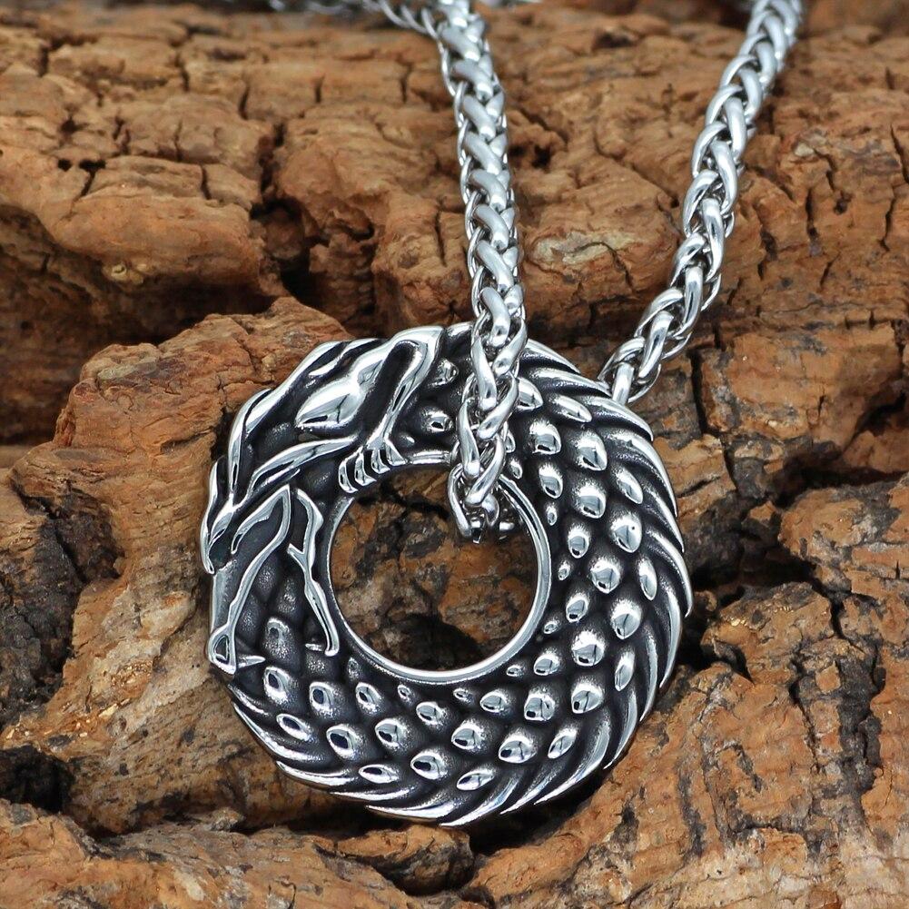 Jormungandr Serpent Necklace