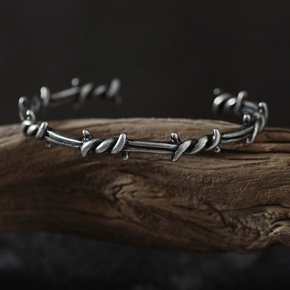 Barb Wire Viking Arm Bracelet