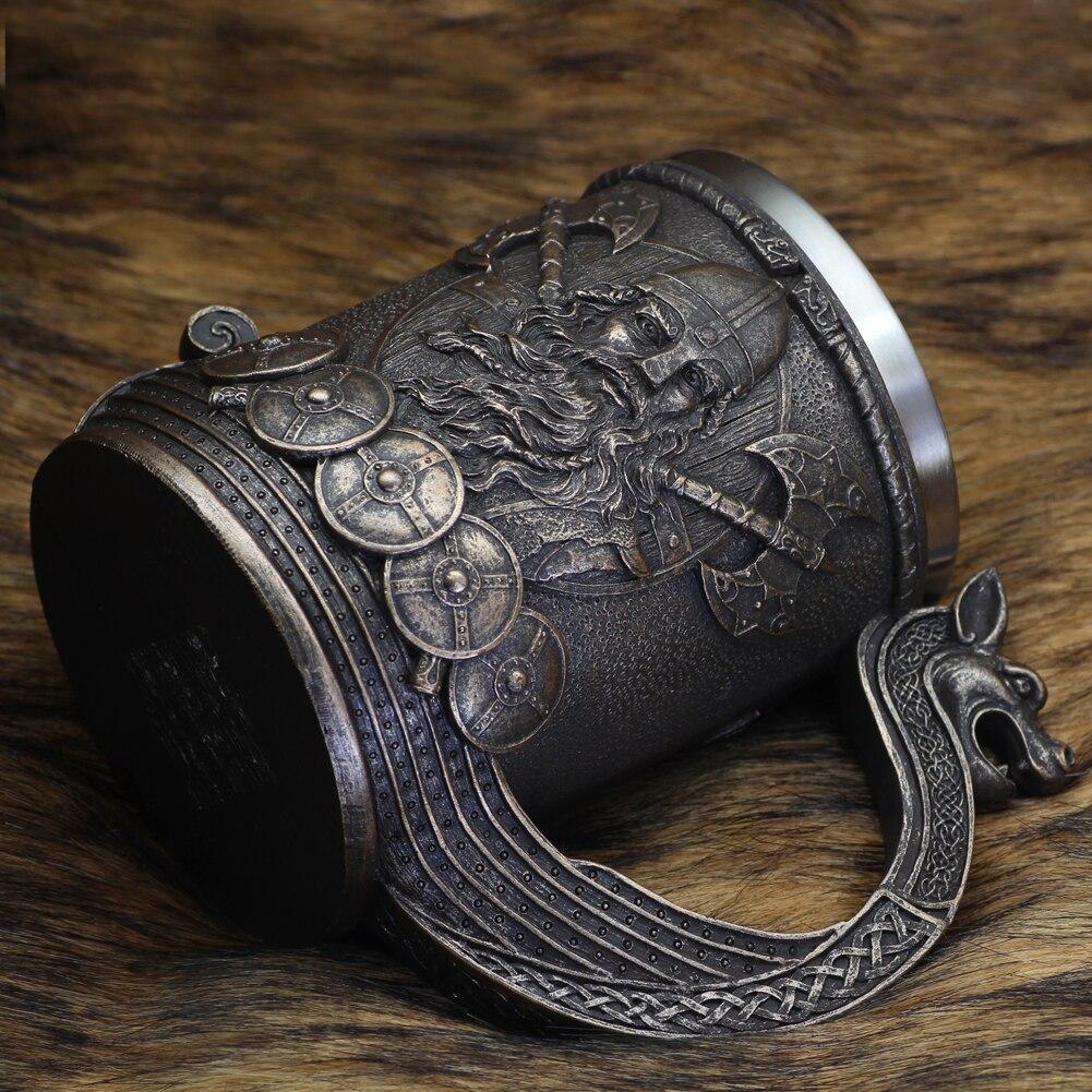 Viking Dragon Boat Beer Mug