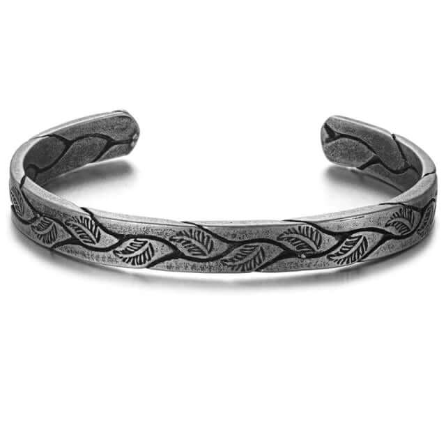 Antique Leaves Viking Arm Ring