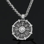 Helm of Awe Shield Necklace