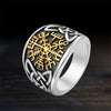 Vegvisir Celtic Knot Viking Ring