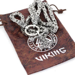 Rune King Chain With Sleipnir Pendant