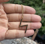 Viking Runes Alphabet Pendant Necklace