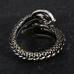 Norse Dragon Adjustable Ring