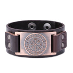 Vegvisir Leather Bracelet