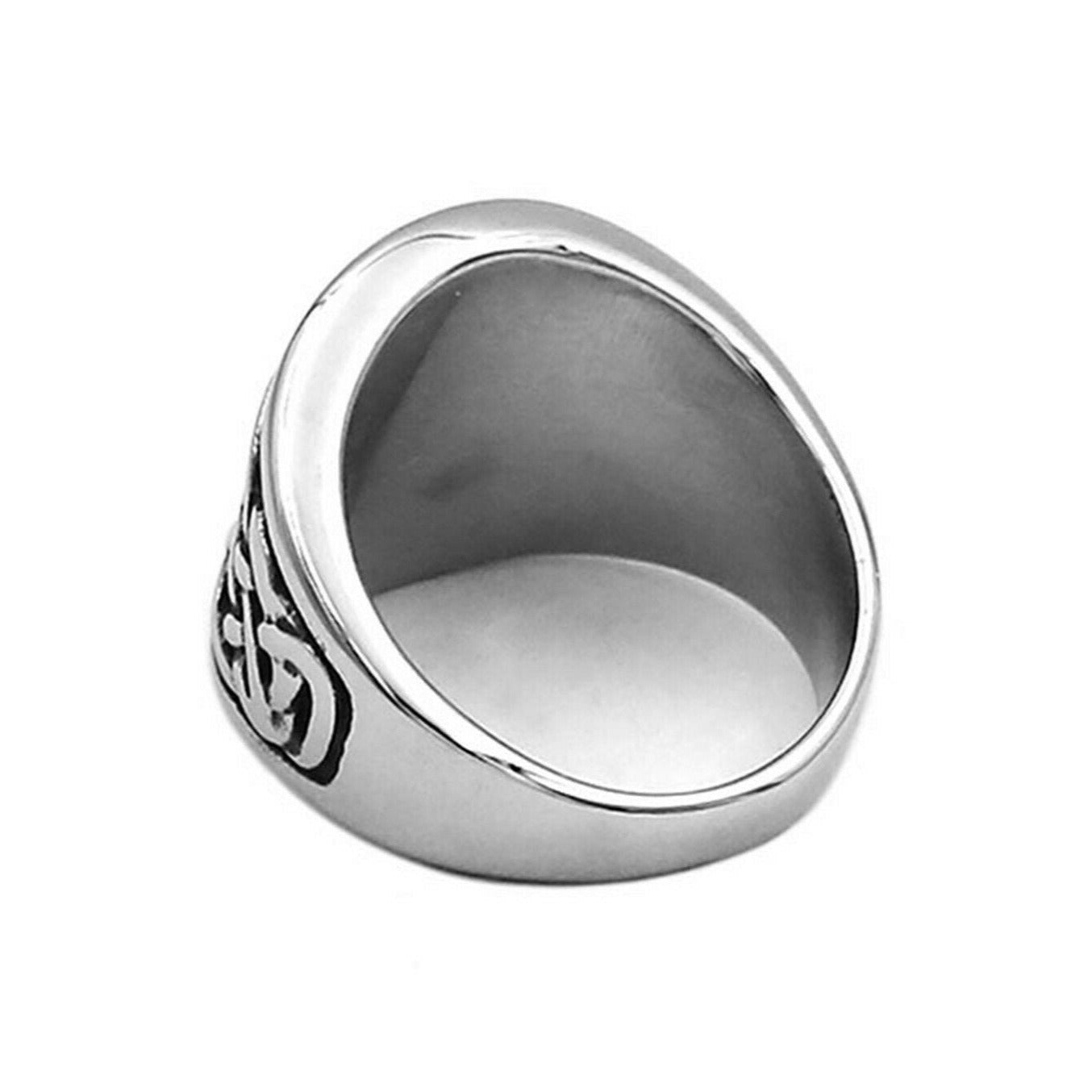 Vegvisir Celtic Knot Viking Ring