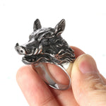 Viking Wild Boar Gullinbursti Ring